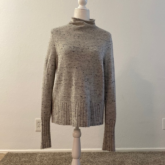 Madewell Sweaters - Madewell Gray High Neck Sweater